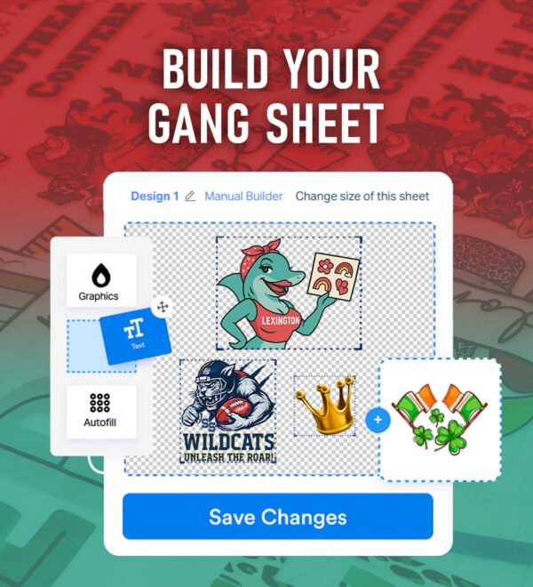 Sharky Chic Gang Sheet Builder