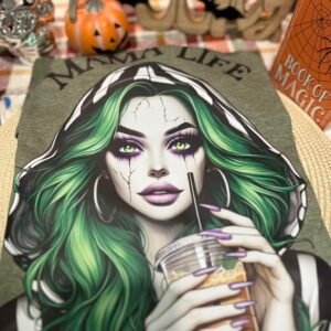 Mama Life beetle-juice t-shirt